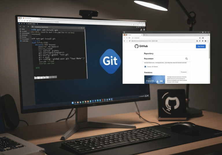 Installing and using Git and GitHub on Linux